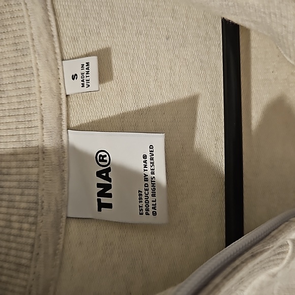 Aritzia TNA Cascade Zip Up Jacket Sweatshirt Small - Picture 2 of 10